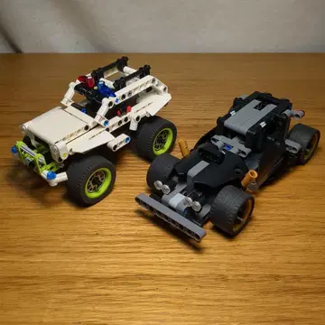 레고 LEGO 테크닉 질주 레이서와 4WD 폴리스카 풀백카