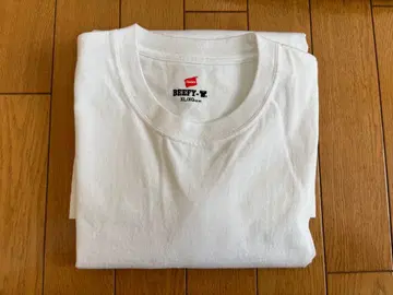 Hanes BEEFY 롱 슬리브 T셔츠