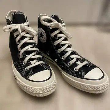 컨버스 척테일러 CT70 Hi 블랙 24.5cm