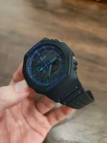 G-SHOCK GA-2100VB-1A 아날로그-디지털 해외 모델
