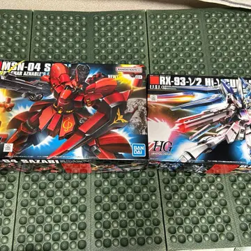 1/144 하이-뉴 건담 & 사자비 세트 미사용