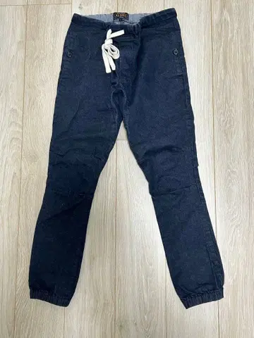 BEAMS 플러스 데님 팬츠 조거 팬츠 M