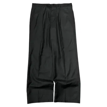 GIORGIO ARMANI 라이트 울 드레이프 와이드 슬랙스