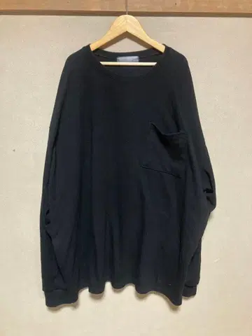 minsobi 등뼈 프린트 빅 T 오버 사이즈 상의