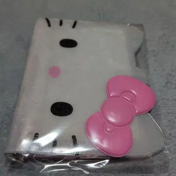 헬로키티 바인더 투명 핑크 아이러브헬로키티