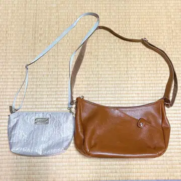 FAUCHON & 천연 가죽 숄더백 세트