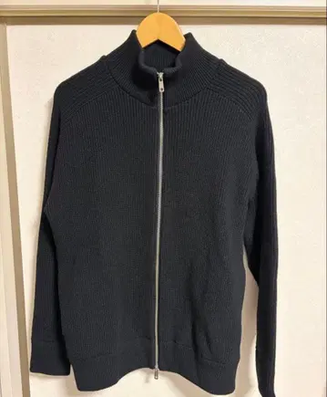 레어 L 사이즈 UNITED TOKYO 더블 지퍼 드라이버즈 니트