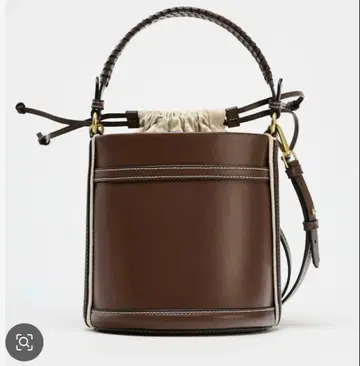 ZARA 자라 더블 핸들 바게트 백