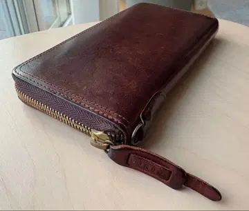 콜보 라운드 지퍼 장지갑