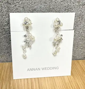 [ 새상품급 ] ANNAN WEDDING 귀찌 꽃 LE37
