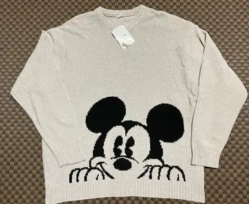 [ 새상품 ] Disney 미키마우스 니트 스웨터 LL