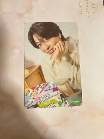 timelesz 타임리스 양면 트레이딩 카드 테라니시 타쿠토/키쿠치 후마