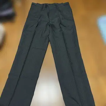 블랙 슬랙스 후크식 허리