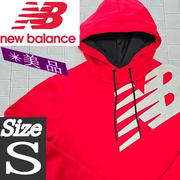 [ 새상품급 ] New Balance 뉴발란스 플리스 후디 레드