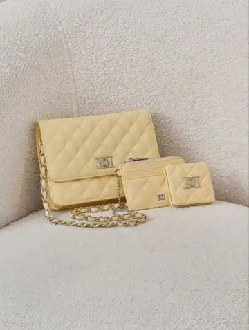 Darich DD 로고 퀼팅 트래블 세트