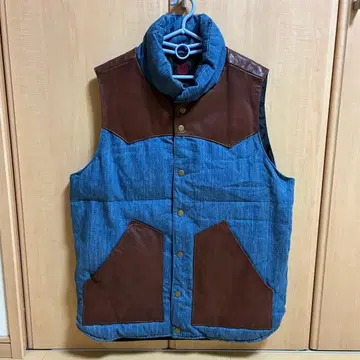 레트로 그레이드 충전솜 베스트