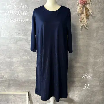 day to day. HIROMI YOSHIDA 루즈핏 원피스