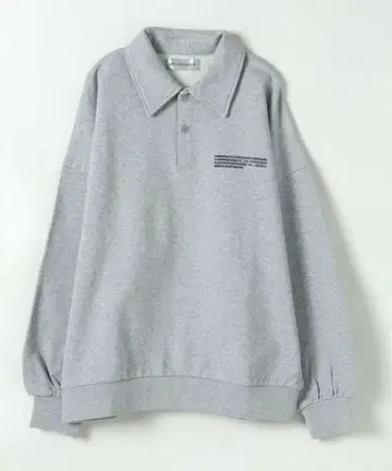 JEANASIS 지나시스 레터 프린트 맨투맨 폴로 택 포함 새상품