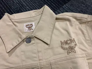 새상품급 MCM 데님 자켓 G L