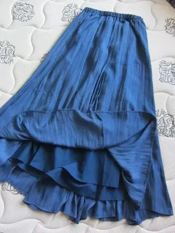 Hampstead 롱 스커트 일본제 블루 사이즈 38 함프스테드