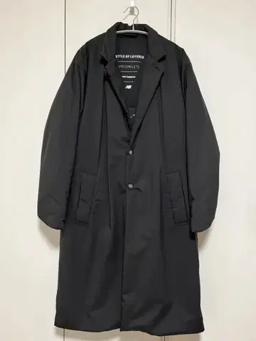 뉴발란스 체스터 코트 S 사이즈 블랙