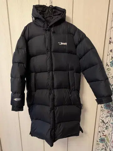 Bear USA 블랙 롱 다운 자켓
