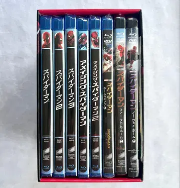 스파이더맨 Blu-ray 8MOVIE 컬렉션 세트
