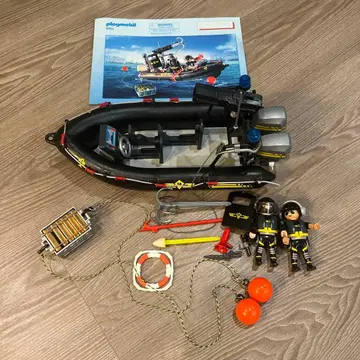 플레이모빌 특수부대 특수부대 보트 9362