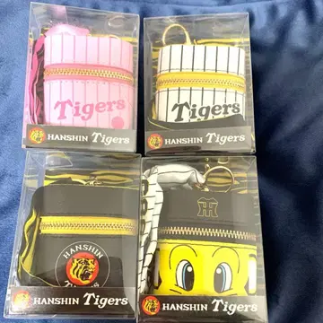 2025 한신 타이거즈 스카프 부착 참 파우치 4종 컴프