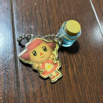 레어 놀러오세요 동물의 숲 주민 소녀 키링 메시지 보틀