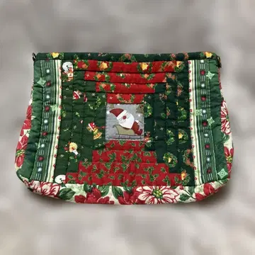 크리스마스 퀼팅 파우치