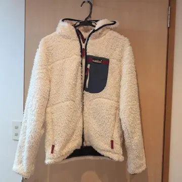 K-MAYER 플리스 자켓 후드 부착