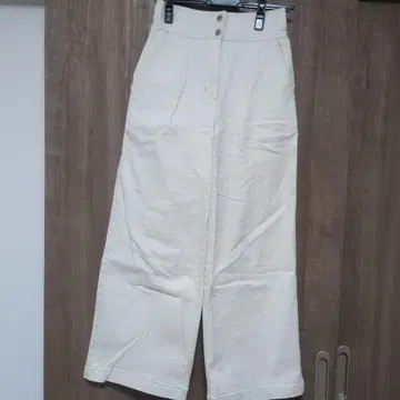 JILLSTUART 아이보리 와이드 팬츠 레이스업