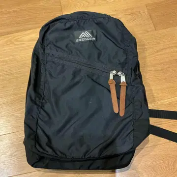 GREGORY 블랙 백팩