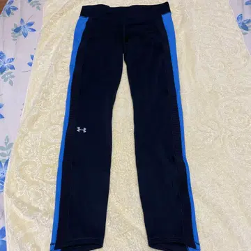 언더아머 스패츠 L 사이즈 블랙/파랑