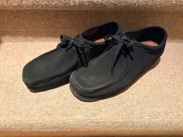 클락스 왈라비 스웨이드 모카신 신발