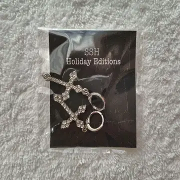 SSH 크로스 모티브 귀걸이 라이타 사토나카 쇼도 우에노호리 마코토
