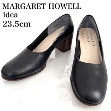 새상품급 마가렛호웰 아이디어 펌프스 블랙 비즈니스 관혼상제 23.5