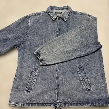 CONTRIBE 데님 긴팔 셔츠