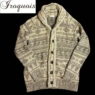 iroquois 이로코이 니트 카우친 가디건