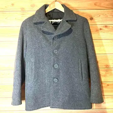 Schott USA P 코트 그레이 L 상당 울 자켓