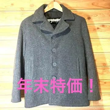 Schott USA P 코트 그레이 L 상당 울 자켓