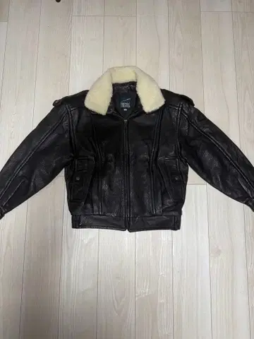 [ 레어템 ] ROBERT COMSTOCK 플라이트 가죽 자켓