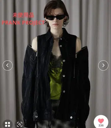 PRANK PROJECT 집 데님 셔츠 블루종