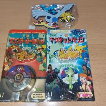 포켓몬스터 배지 세트