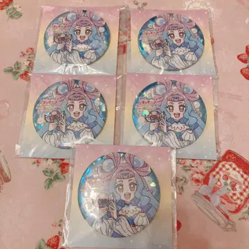 트로피컬~주 프리큐어 큐어 라 메르 캔뱃지 오다이바 홀로그램