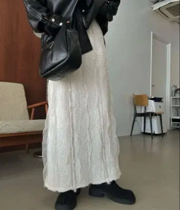 willfully boa tulle stripe pencil SK