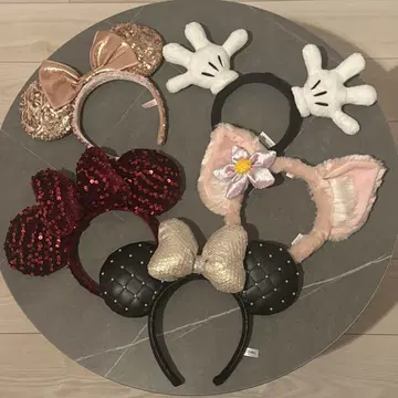 디즈니 캐릭터 머리띠 세트