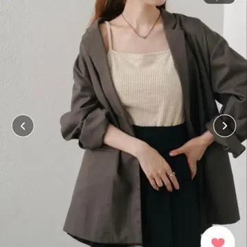 Kastane 디자인 오버 셔츠 자켓