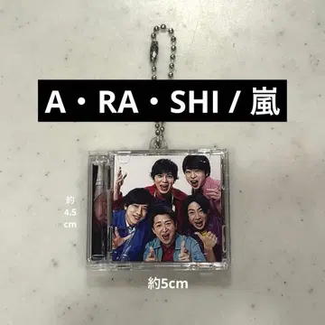 아라시 A RA SHI 음악 키링 CD